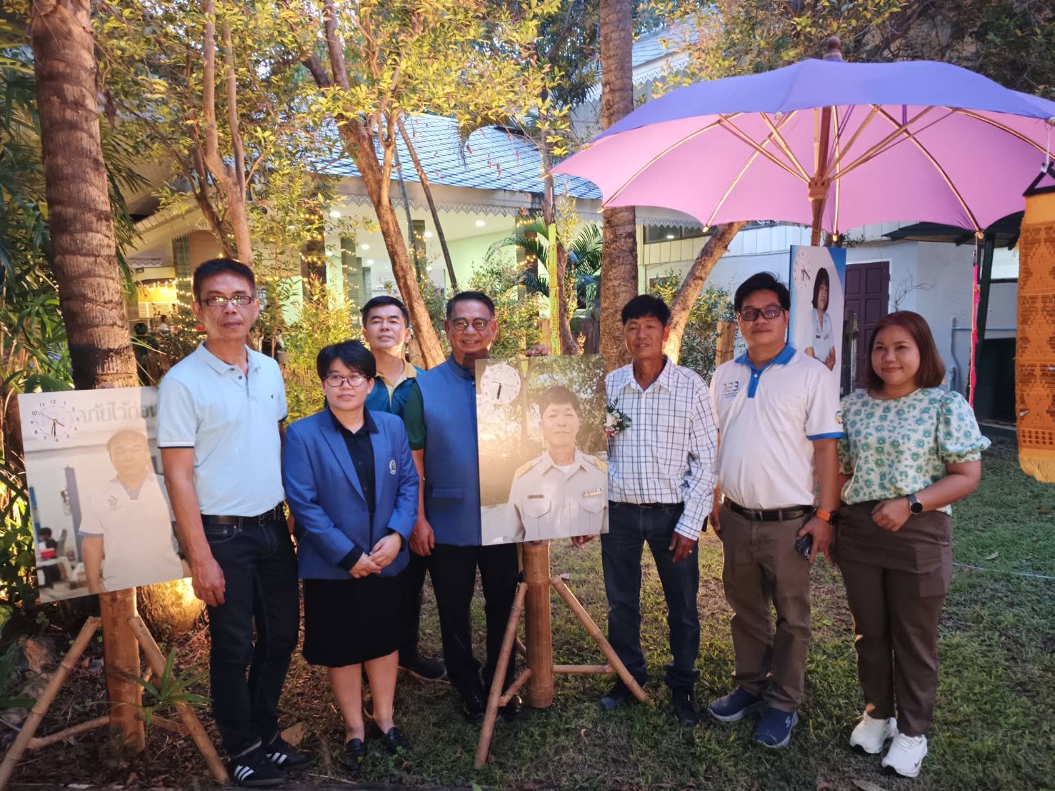 โครงการส่งน้ำและบำรุงรักษาแม่แฝก-แม่งัดสมบูรณ์ชล ร่วมงานเกษียณอายุราชการ ประจำปี พ.ศ. 2568 สำนักงานชลประทานที่ 1 