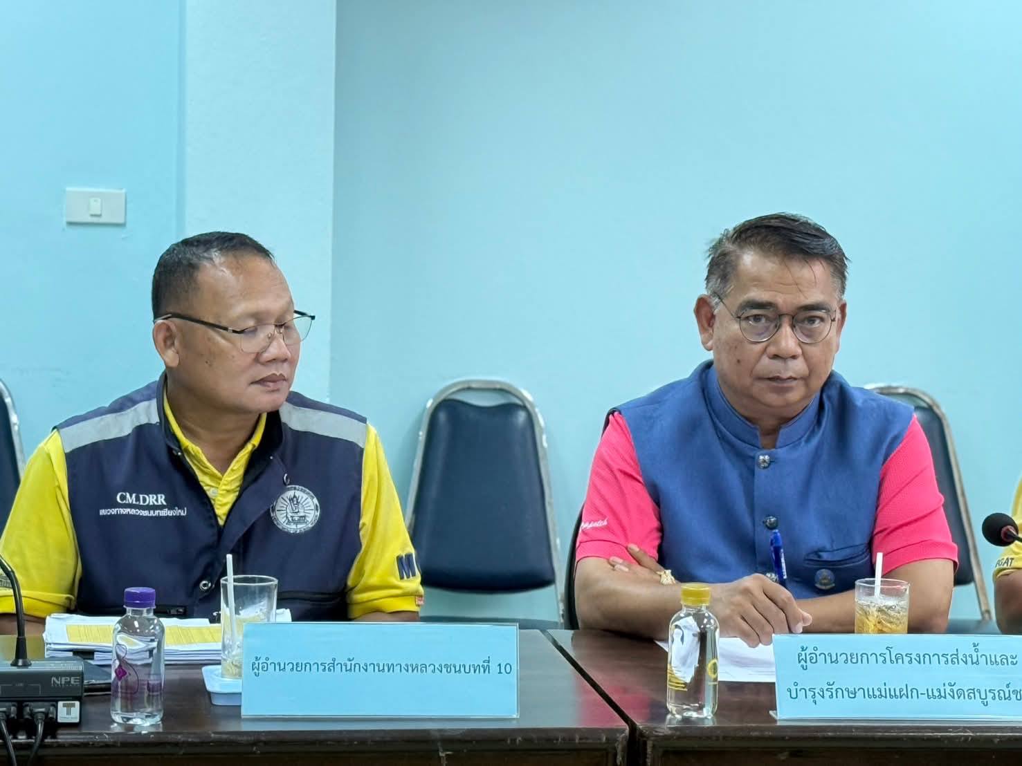 ผู้อำนวยการโครงการส่งน้ำและบำรุงรักษาแม่แฝก-แม่งัดสบูรณ์ชล ร่วมการประชุมหารือการจัดงาน หนาวนี้ที่เมืองแกน 69