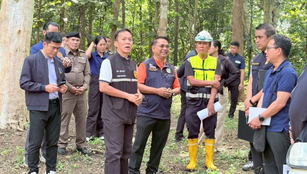 ผอ.โครงการส่งน้ำและบำรุงรักษาแม่แฝก-แม่งัดสมบูรณ์ชล ลงพื้นที่ร่วมกับรองผู้ว่าราชการจังหวัดเชียงใหม่ ตรวจสถานที่เก็บรักษาวัตถุระเบิด