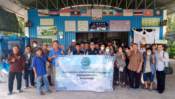 โครงการส่งน้ำและบำรุงรักษาแม่แฝก-แม่งัดสมบูรณ์ชล ลงพื้นที่จัดประชุมชี้แจงแผนจัดสรรน้ำสำหรับเพาะปลูกพืชฤดูแล้ง ปี 2568/69 กลุ่มผู้ใช้น้ำคลองซอย 14 และคลองซอย 15 ขวา