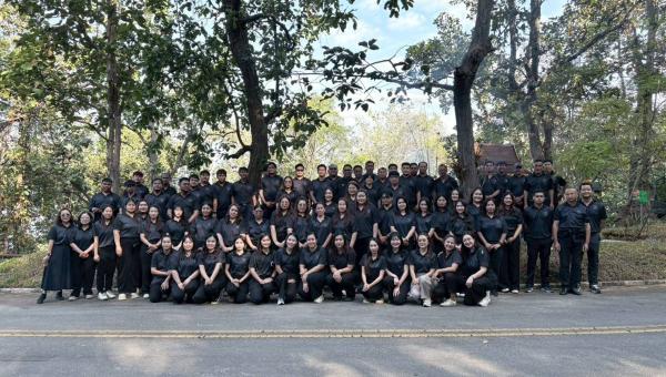 ผอ.โครงการส่งน้ำและบำรุงรักษาแม่แฝก-แม่งัดสมบูรณ์ชล นำคณะเจ้าหน้าที่ ร่วมพิธีสักการะไหว้ศาลประจำโครงการ พร้อมพบปะพูดคุยสร้างกำลังใจการทำงาน รับปี 2569 