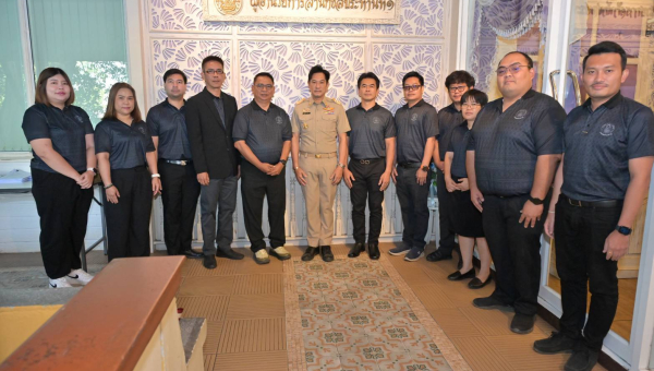 ผอ.โครงการส่งน้ำและบำรุงรักษาแม่แฝก-แม่งัดสมบูรณ์ชล  นำหัวหน้าฝ่ายและข้าราชการ  เข้าพบขอพรปีใหม่  ผู้อำนวยการสำนักงานชลประทานที่ 1 และคณะผู้บริหาร  ประจำปี 2569