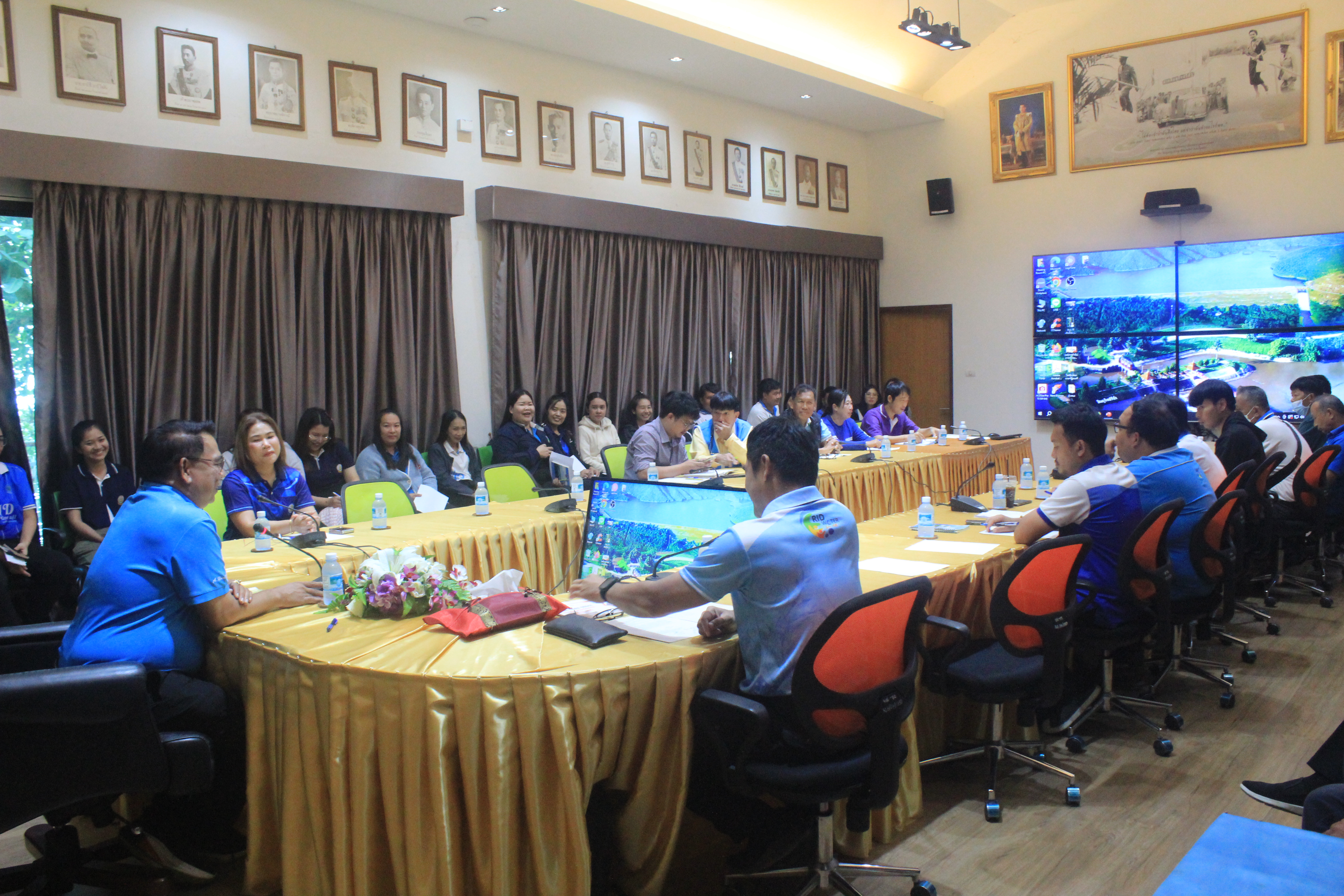 โครงการส่งน้ำและบำรุงรักษาแม่แฝก-แม่งัดสมบูรณ์ชล จัดประชุมรับฟังการมอบนโยบายขับเคลื่อนงานของโครงการ