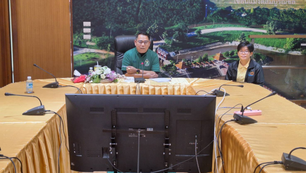 โครงการส่งน้ำและบำรุงรักษาแม่แฝก-แม่งัดสมบูรณ์ชล เข้าร่วมโครงการอบรมเชิงปฏิบัติการการสื่อสารในภาวะวิกฤตเพื่อสร้างภาพลักษณ์องค์กร ประจำปีงบประมาณ พ.ศ.๒๕๖๘ ระหว่างวันที่ ๒๒-๒๔ มกราคม ๒๕๖๘ ผ่านระบบ VDO Conference 